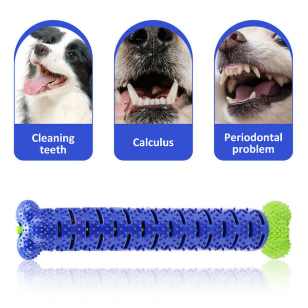 Durable TPR Dog Toothbrush Chew Toy