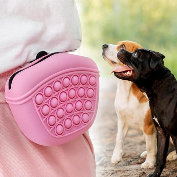 Silicone Dog Treat Training Pouch